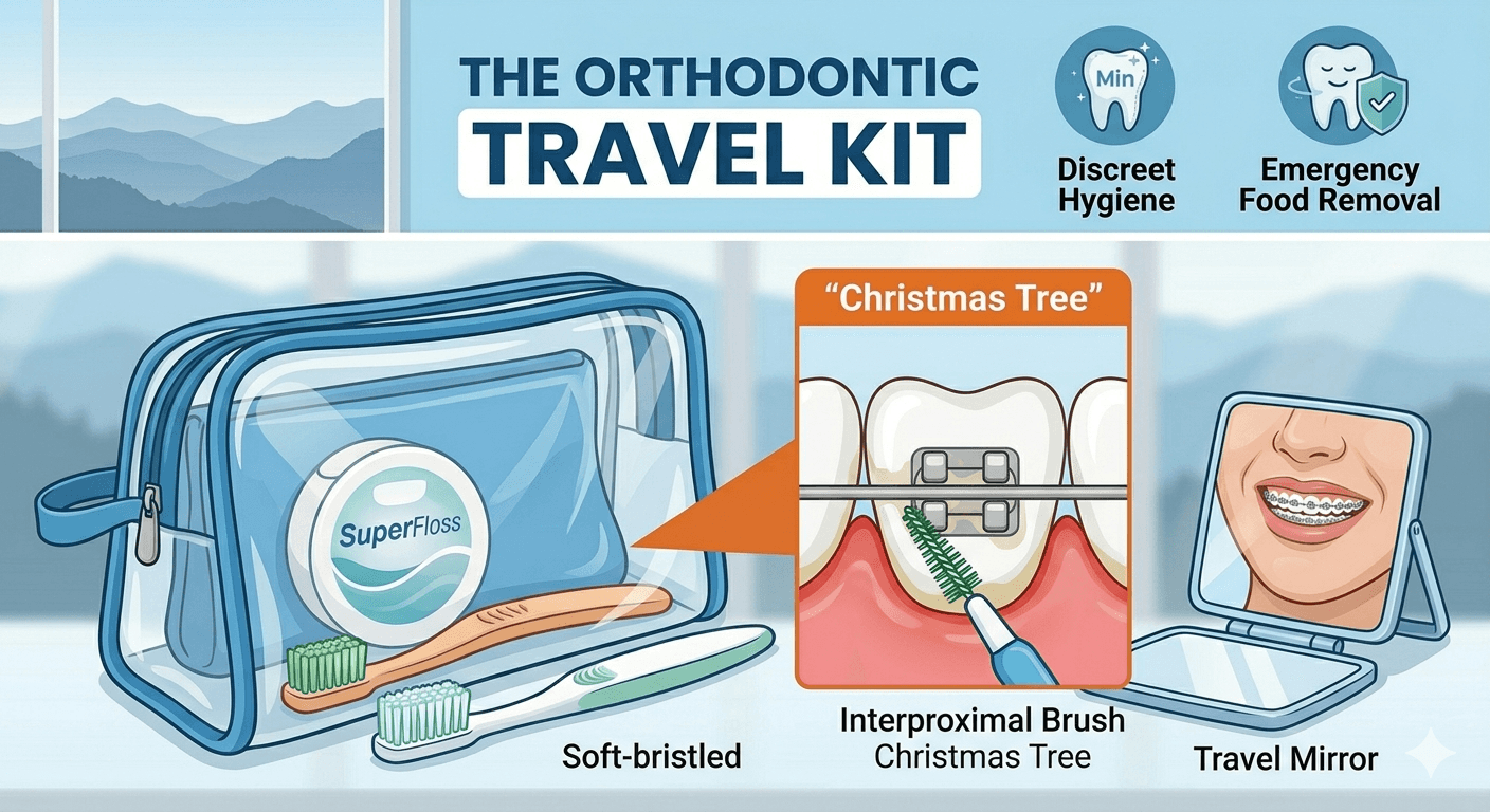 Hygiene Braces travel kit
