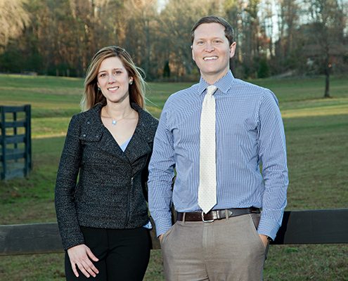 Dr. Alvarado and Dr. Roberts in Asheville