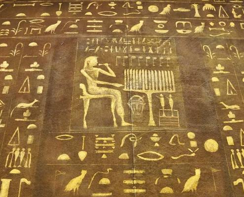 Hieroglyphics have helped trace history of braces