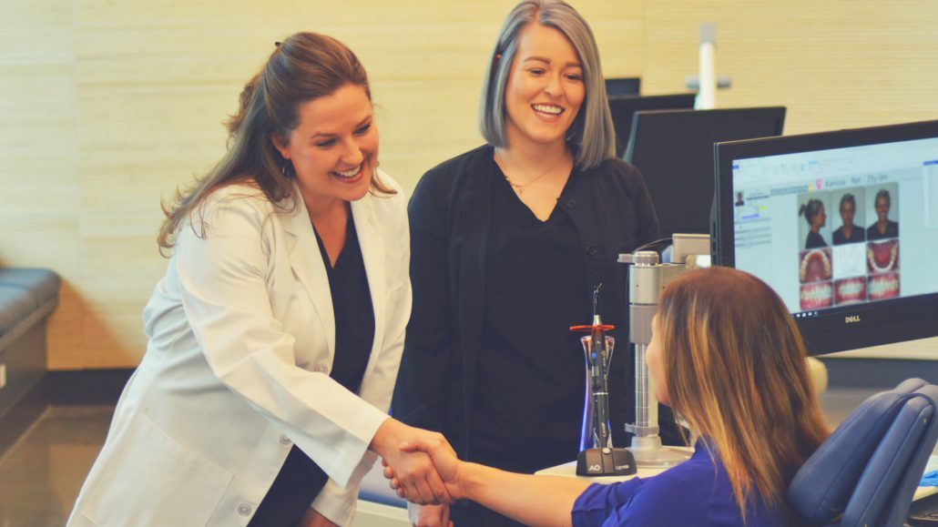 Woman arrives for complimentary consultation at BRO in Asheville