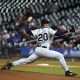 Asheville Tourists' pitcher throws strike