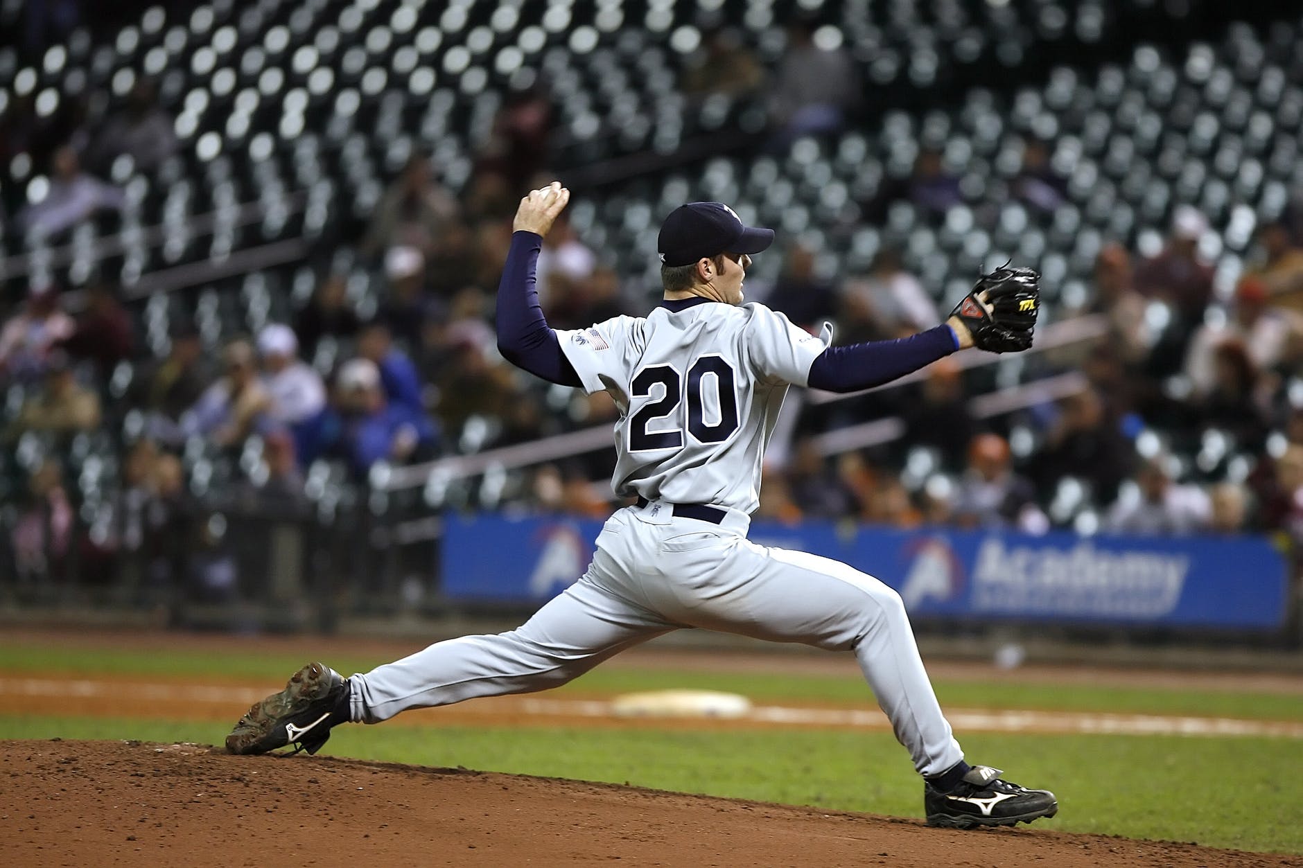 Asheville Tourists' pitcher throws strike