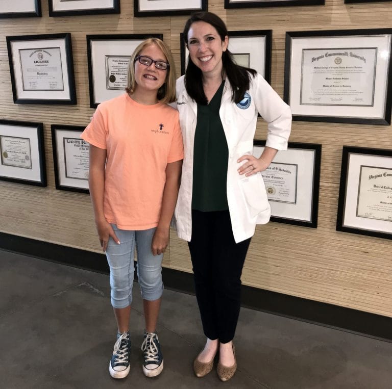 Blue Star Program smile celebration with Dr. Schuler
