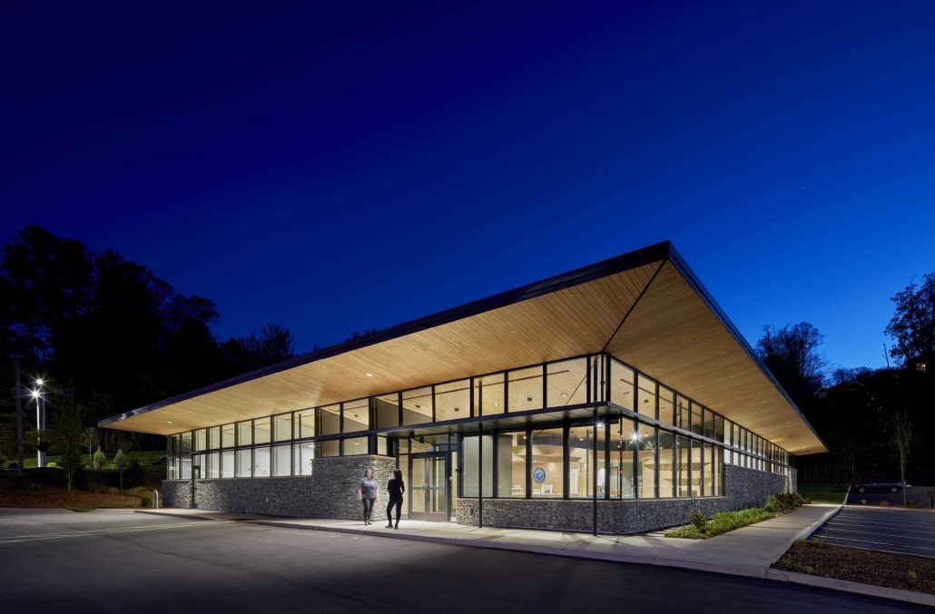 Headquarters for Blue Ridge Orthodontics in Asheville