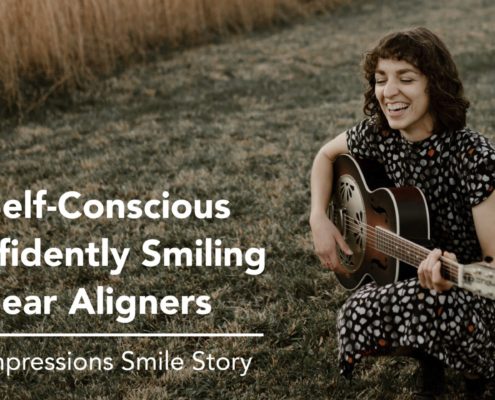 From Self-Conscious to Confident Smile with Clear Aligners