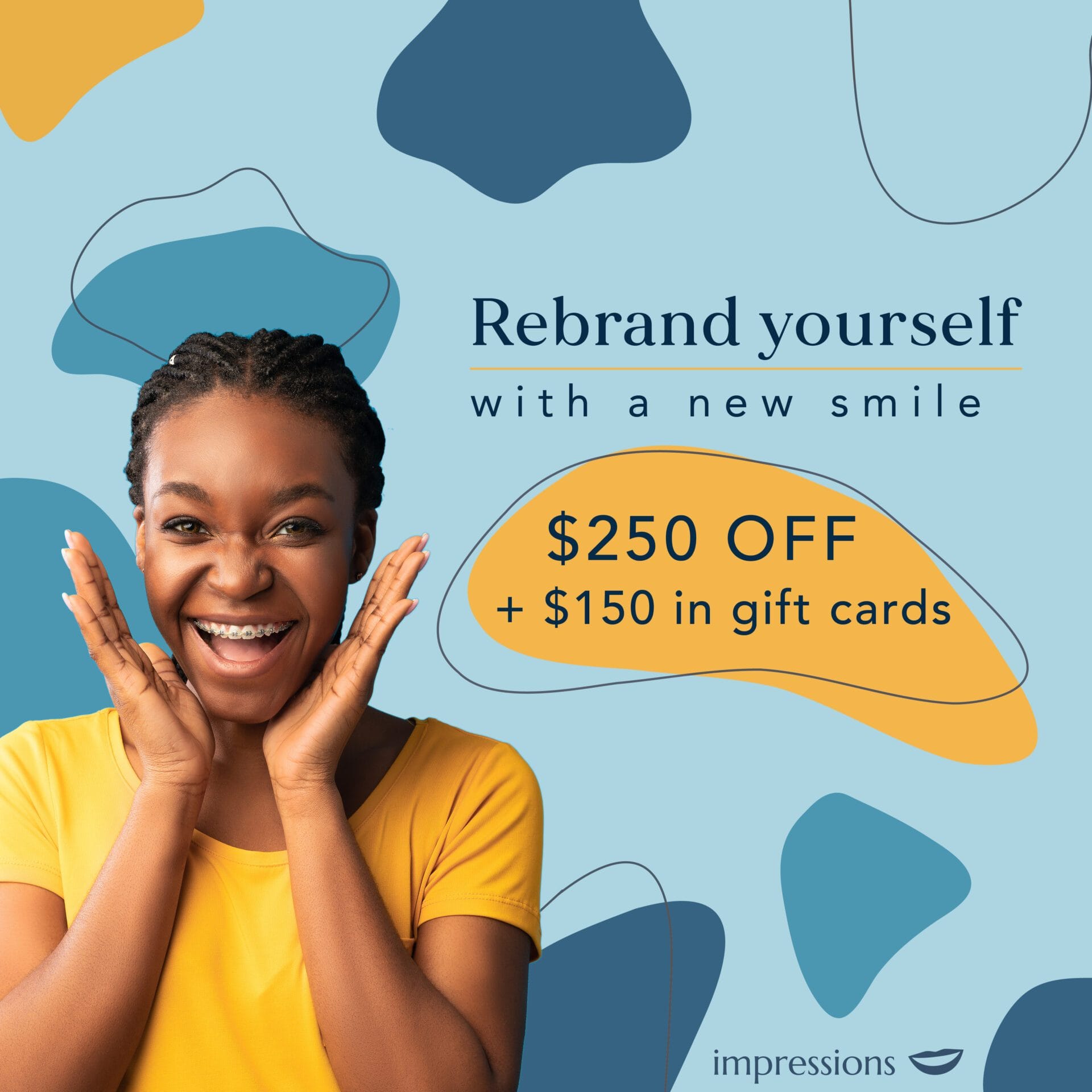 Rebrand Your Smile 250 OFF Treatment Blue Ridge Orthodontics