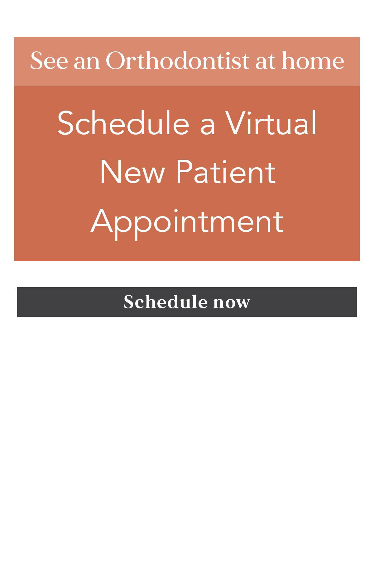 Blue Ridge Orthodontics virtual new patient appointments