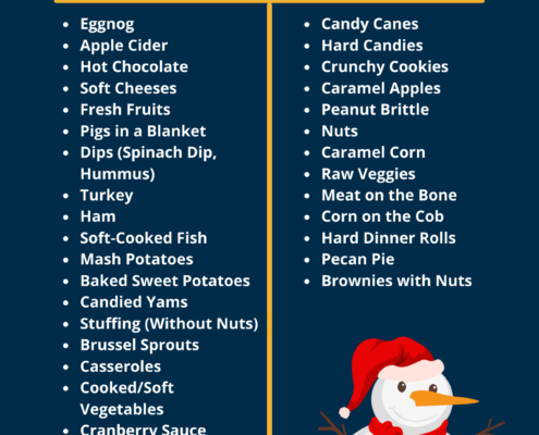 Braces-Safe Holiday Food List