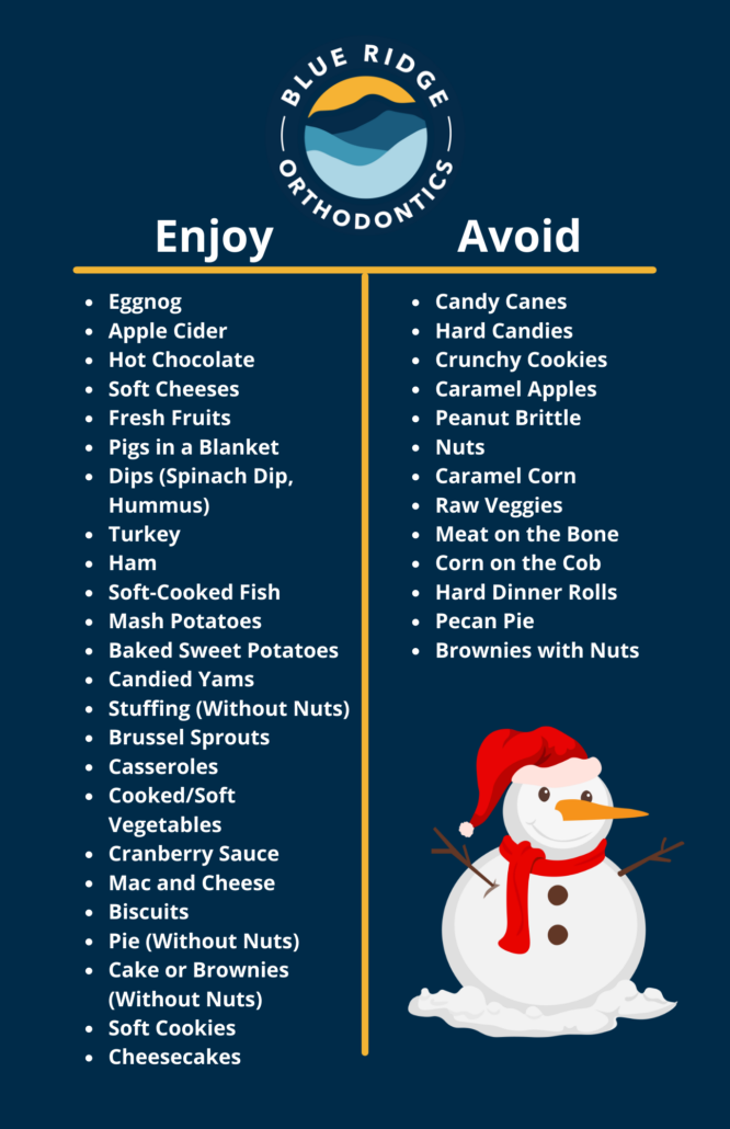 Braces-Safe Holiday Food List