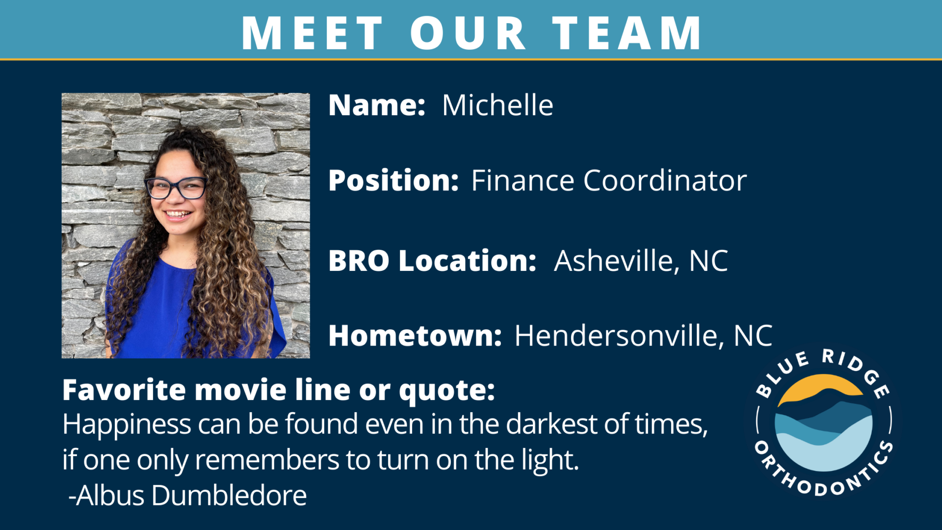 BRO Staff Spotlight: Meet Michelle