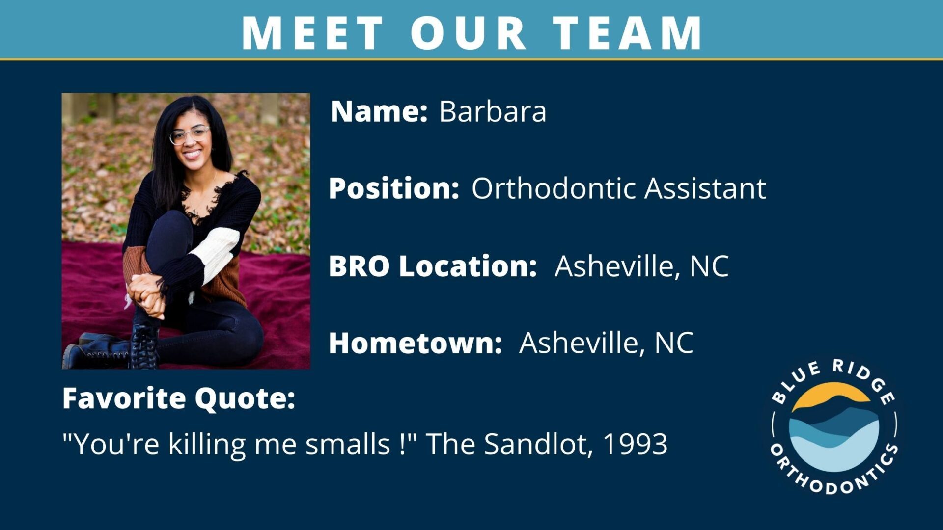 BRO Staff Spotlight Meet Barbara