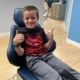 Child in a BRO Orthodontist Chair