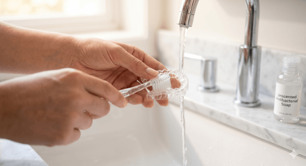 How to clean Invisalign aligners