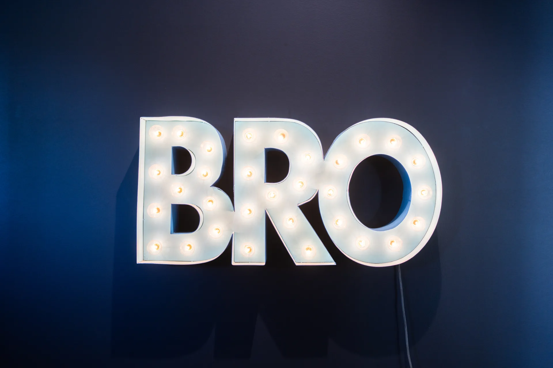 BRO Light Sign